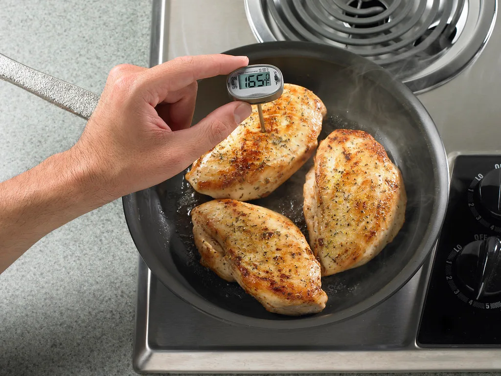 Food thermometer use