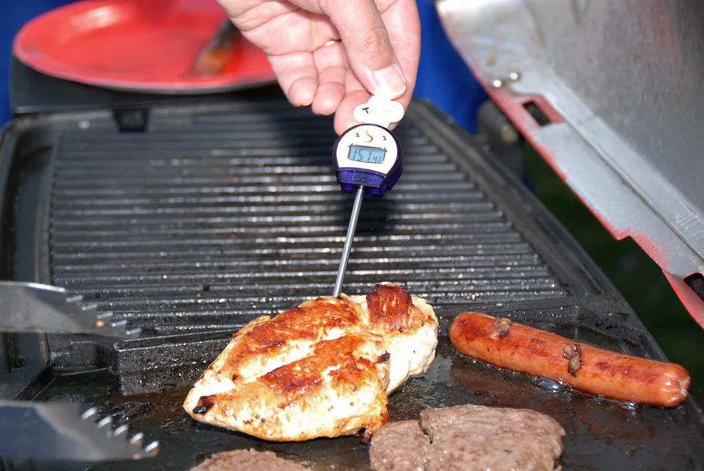 meat thermometer reading