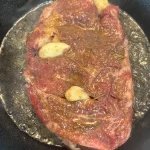 Pan-seared steak