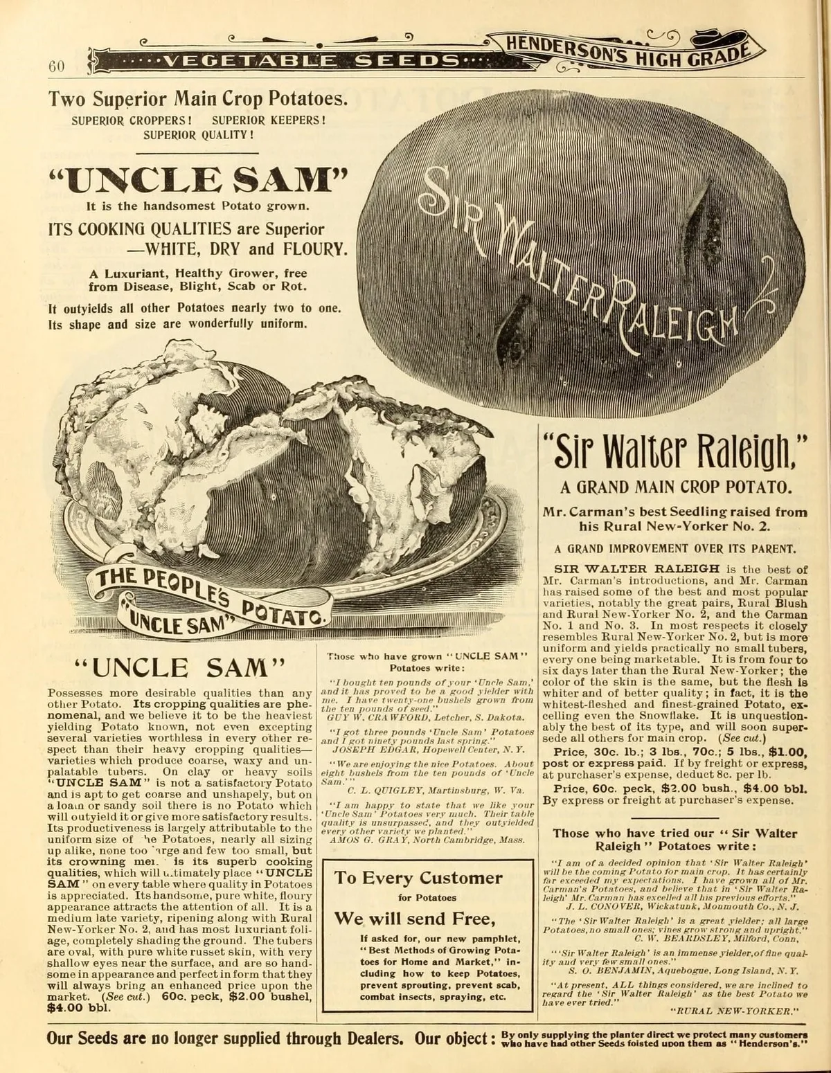 potato types for microwaving